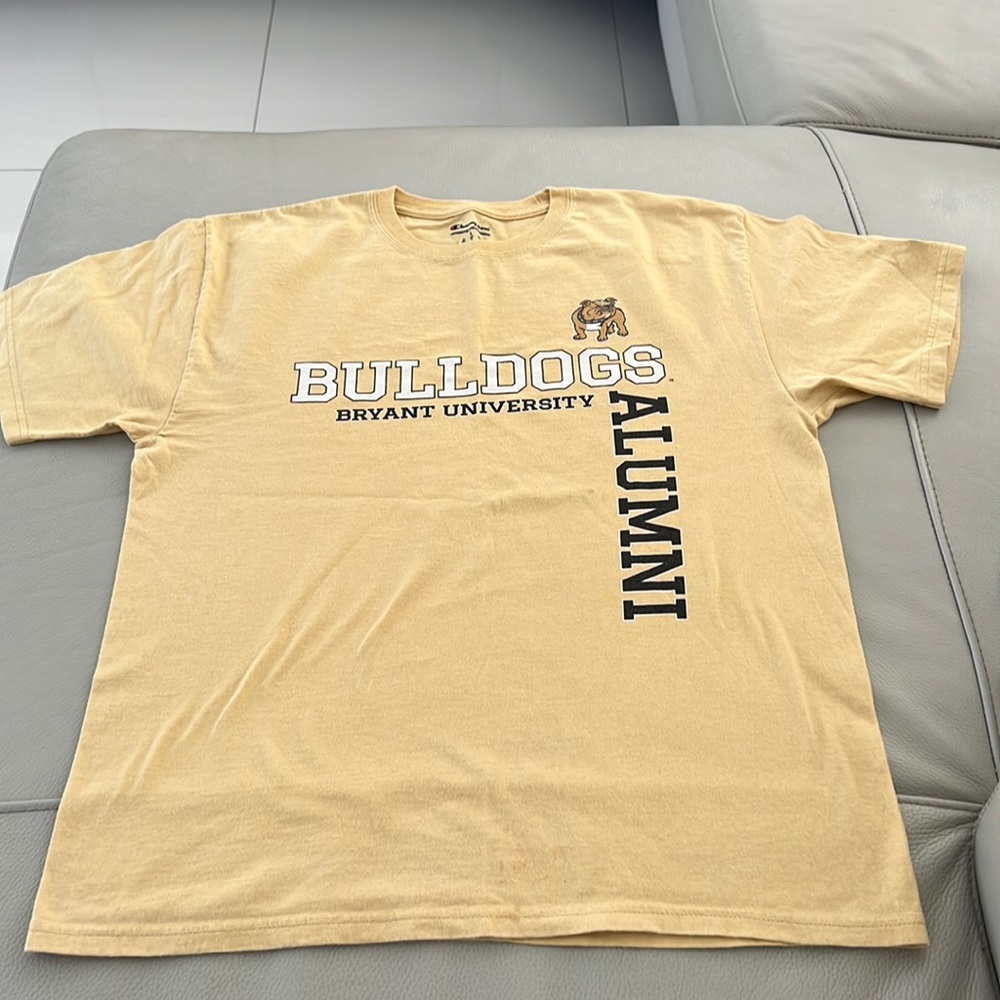 Rhide Island Bulldog Bryant University Mens Tshirt
